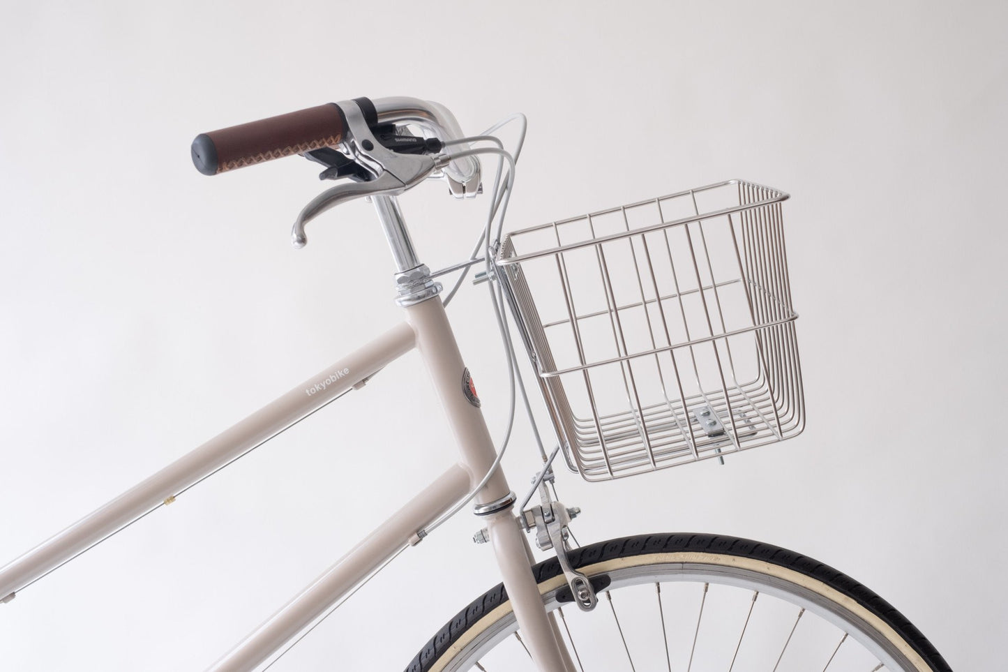 tokyobike Original Wire Deep Basket Silver
