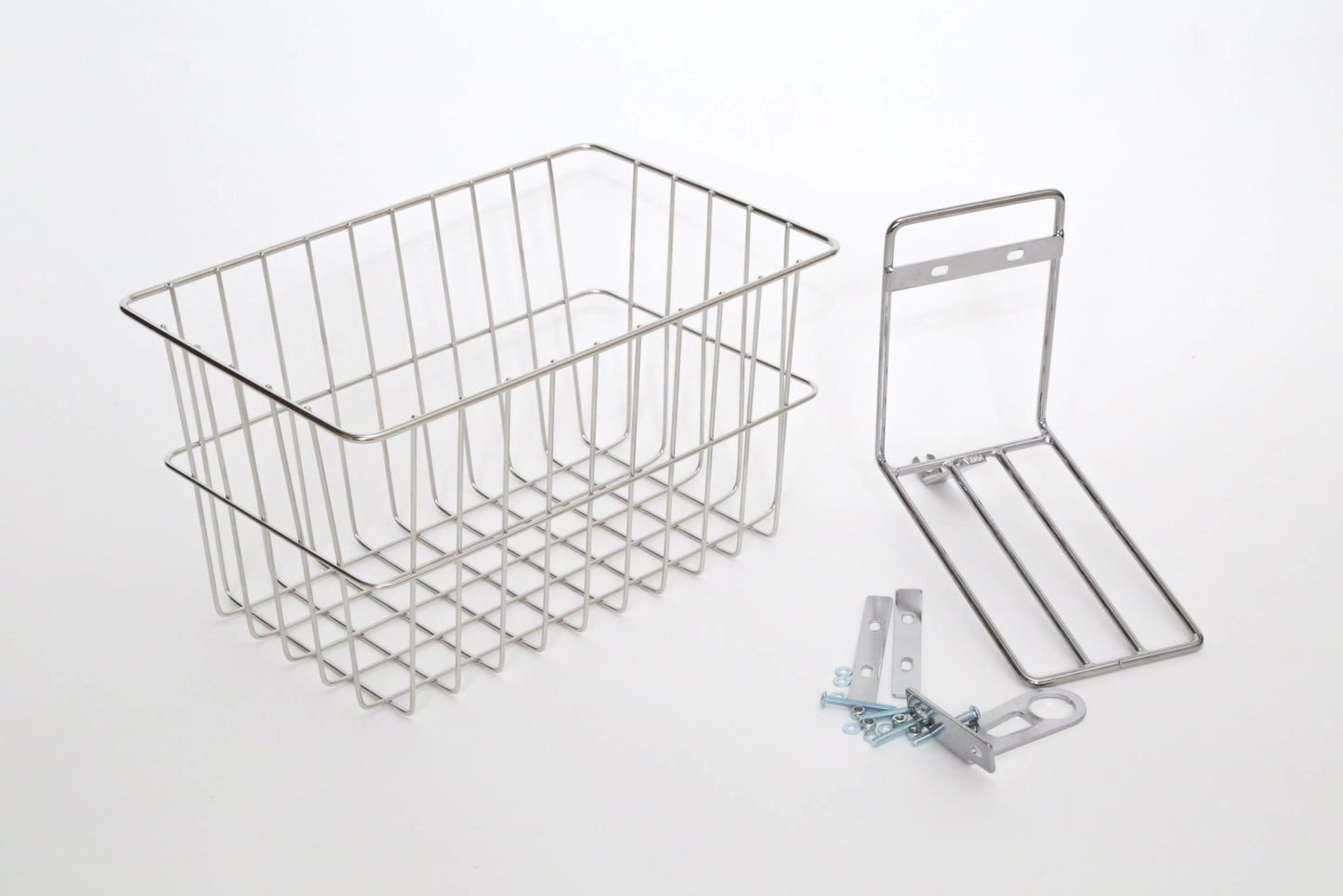 tokyobike Original Wire Deep Basket Silver