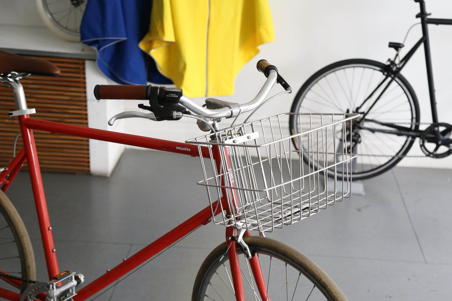 tokyobike Original Wire Deep Basket Silver