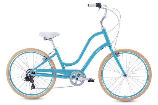 Brighton 7 Speed Cruiser Brighton 7 Cruiser Bike Columbia Blue 7D-CRU-CB-W